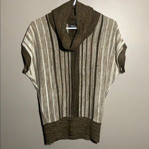 Brown sweater shirt
